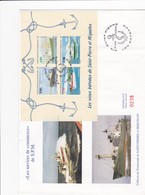 FDC PREMIER JOUR  Saint-Pierre Et Miquelon 1994 Feuillet 4 Bateaux - FDC