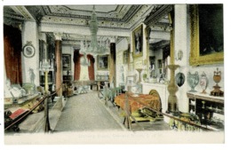 Ref 1323 - Early FGO F.G.O. Stuart Postcard - Drawing Room Osborne House Isle Of Wight - Cowes