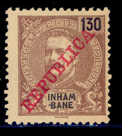 ! ! Inhambane - 1911 D. Carlos 130 R - Af. 42 - MH - Inhambane