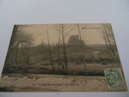 CPA : N° 152 : LA ROCHE MAURICE : TOUTE LA BRETAGNE : Vue Générale : 1 Homme Au Loin Entre 2 Arbres - La Roche-Maurice