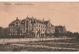 *** Kreis SAARLOUIS  Krankenbaus Und Gymnasium - TTBE écrite 1918 - Kreis Saarlouis