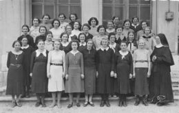 Photo Glasson Bulle Promotion 1937-1938 - Ecole De Filles - Bulle