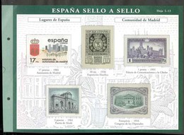 España Sello A Sello. Colección Limitada  Numerada. 18 Entregas El País. N° 3 A 6. 8 A 14. 33 A 35. 48 A 51. Reproducion - Ensayos & Reimpresiones