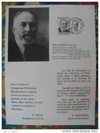 Document Philatélique Marx Dormoy Montlucon Allier - Karl Marx
