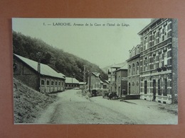 Laroche Avenue De La Gare Et L'hôtel De Liège - La-Roche-en-Ardenne