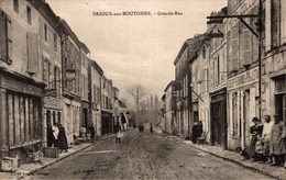 BRIOUX SUR BOUTONNE GRANDE RUE - Brioux Sur Boutonne
