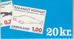 Greenland 1997 Whales Booklet ** Mnh (44310) - Postzegelboekjes