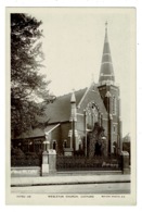 Ref 1324 - Early Real Photo Postcard - Wesleyan Church Catford - London - London Suburbs