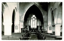 Ref 1324 - Real Photo Postcard - Interior Hemmingford Grey Church - Near Huntingdon - Autres & Non Classés
