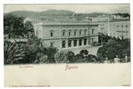 Ref 1325 - Early Postcard - La Prefecture - Ajaccio Corsica - France - Corse