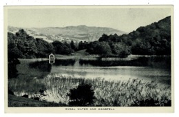 Ref 1326 - Raphael Tuck Postcard - Rydal Water & Wansfell - Lake District Cumbria - Autres & Non Classés