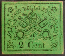 ROMAN STATES 1867 - MLH - Sc# 12a - 2c - Papal States