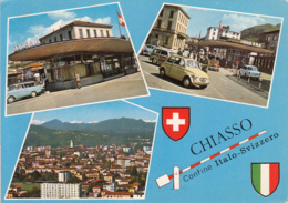 81349- CHIASSO- TOWN PANORAMA, ITALIAN- SWISS CUSTOM, CAR - Chiasso