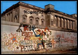 ÄLTERE POSTKARTE BERLIN BERLINER MAUER 1989 MAUERFALL GRAFFITY EHEMALIGES GESTAPO HAUS LE MUR THE WALL Ansichtskarte - Muro Di Berlino