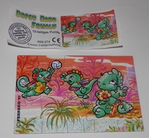 PUZZLE  KINDER SUPRISE -  DIE DAPSY DINO FAMILY - Puzzles