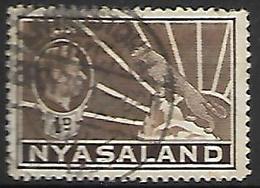 NYASSALAND   -   1937 .  Y&T N° 60 Oblitéré - Nyassaland (1907-1953)