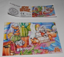 PUZZLE  KINDER SUPRISE  IST DIE KATZE AUS DEM HAUS - Puzzels