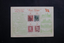 DANEMARK - Carte Postale " Four Kings " Pour La France En 1959 - L 40273 - Lettres & Documents