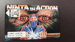 CINECARTE PATHE N° 47 - Biobadge " NINJA EN ACTION " - LUXE- NEUVE? 500EX - Cinécartes