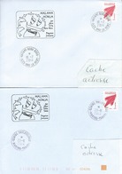 13084  7 Enveloppes - MALAMA HONUA - Cachets Commémoratifs Différents - POLYNÉSIE FRANÇAISE - Storia Postale