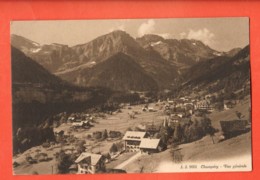 TSQ-22 Champéry, Vue Générale . Jullien 9601 Circulé 1912 - Champéry