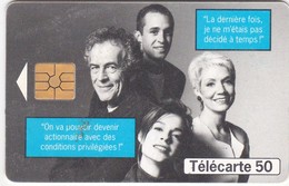 TC057 TÉLÉCARTE 50 - DEVENIR ACTIONNAIRE FRANCE TELECOM - OUVERTURE DE CAPITAL - AN 2000 - Telekom-Betreiber
