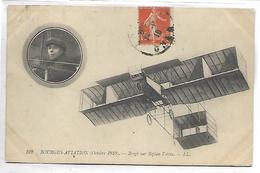 BOURGES-AVIATION - Octobre 1910 - Bregi Sur Biplan Voisin - ....-1914: Vorläufer
