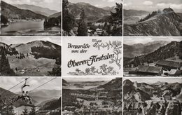 BERGGRUSSE VON DER OBEREN-FIRSTALM-REAL PHOTO-  VIAGGIATA 1951 - Schliersee