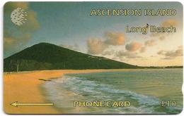 Ascension Isl. - Long Beach, 6CASB, 1994, 5.000ex, Used - Ascension (Ile De L')