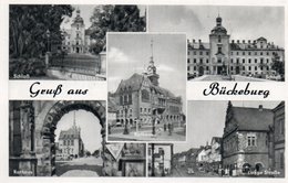 GRUSS AUS BUCKEBURG-  VIAGGIATA 1958 - Bueckeburg