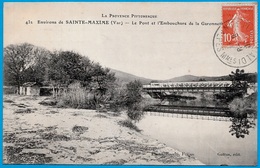 CPA 83 Environs De Ste SAINTE-MAXIME Var - Le Pont Et L'Embouchure De La Garonnette ° Photo Bacchi Gattus édit. - Sainte-Maxime