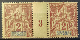 DIEGO-SUAREZ - MLH - YT 26 - Millésime - Unused Stamps