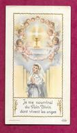 IMAGE PIEUSE..Communion De Gisèle GOUAULT, Eglise De SAINT JEAN Du CORAIL (50) En 1959...2 Scans - Devotion Images