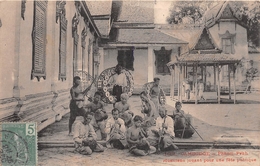 ¤¤   -  CAMBODGE    -  PHNOM-PENH   -  Musiciens Jouant Pour Une Fête Publique    -  ¤¤ - Kambodscha