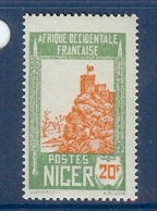 NIGER N° 52 VARIETE TOUR ECHANCREE  * - Unused Stamps