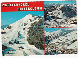 Zwölferkogel Hinterglemm - Skiberg, Gipfelliften, Ort, Tristkogel - Saalbach