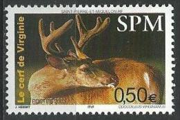 SPM YT 799 " Cerf " 2003 Neuf** - Unused Stamps
