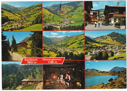 Saalbach, 1003 M  - Hinterglemm, 1100 M - Saalbach