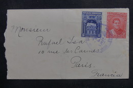 DOMINIQUE - Enveloppe Pour La France En 1938, Affranchissement Plaisant - L 40329 - Dominica (...-1978)