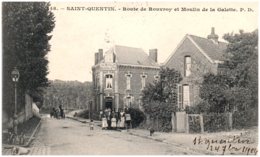 02 SAINT-QUENTIN - Route De Rouvroy Et Moulin De La Galette - Saint Quentin
