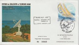 France Kourou 1994 Lancement Ariane Vol 63 - Gedenkstempel