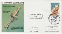 France Kourou 1996 Lancement Ariane Vol 84 - Bolli Commemorativi