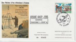France Kourou 1997 Lancement Ariane Vol 95 - Commemorative Postmarks