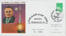 France Kourou 1997 Lancement Ariane Vol 98 - Commemorative Postmarks