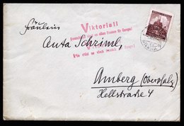 A6278) Böhmen & Mähren Brief 04.08.41 Mit Viktoria-Stempel - Briefe U. Dokumente