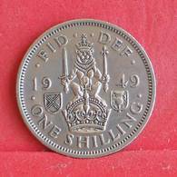 GREAT BRITAIN 1 SHILLING 1949 -    KM# 877 - (Nº30417) - I. 1 Shilling