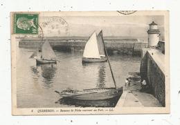 Cp, Bateau De Pêche Rentrant Au Port, 56 ,  QUIBERON ,voyagée 1923 - Pêche