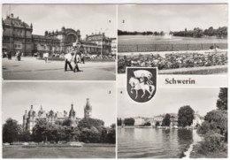 Schwerin - S/w Mehrbildkarte 7 - Schwerin