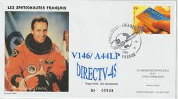 France Kourou 2001 Lancement Ariane Vol 146 - Gedenkstempels