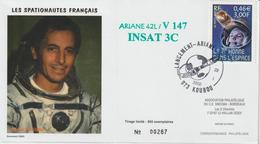 France Kourou 2002 Lancement Ariane Vol 147 - Commemorative Postmarks